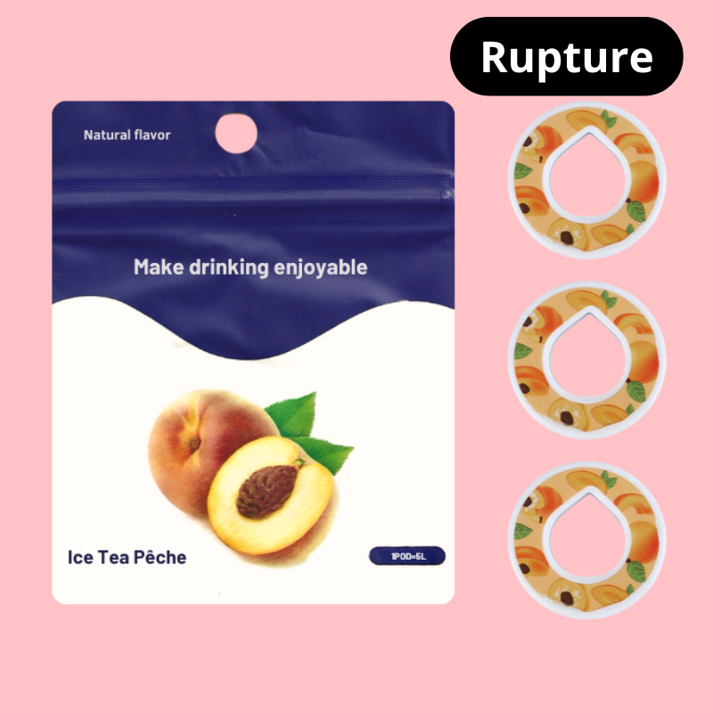Pods saveur Ice tea Pêche x3