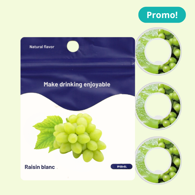 Pods Raisin Blanc X3